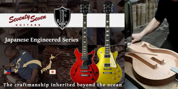 SeventySevenGuitars JE Series